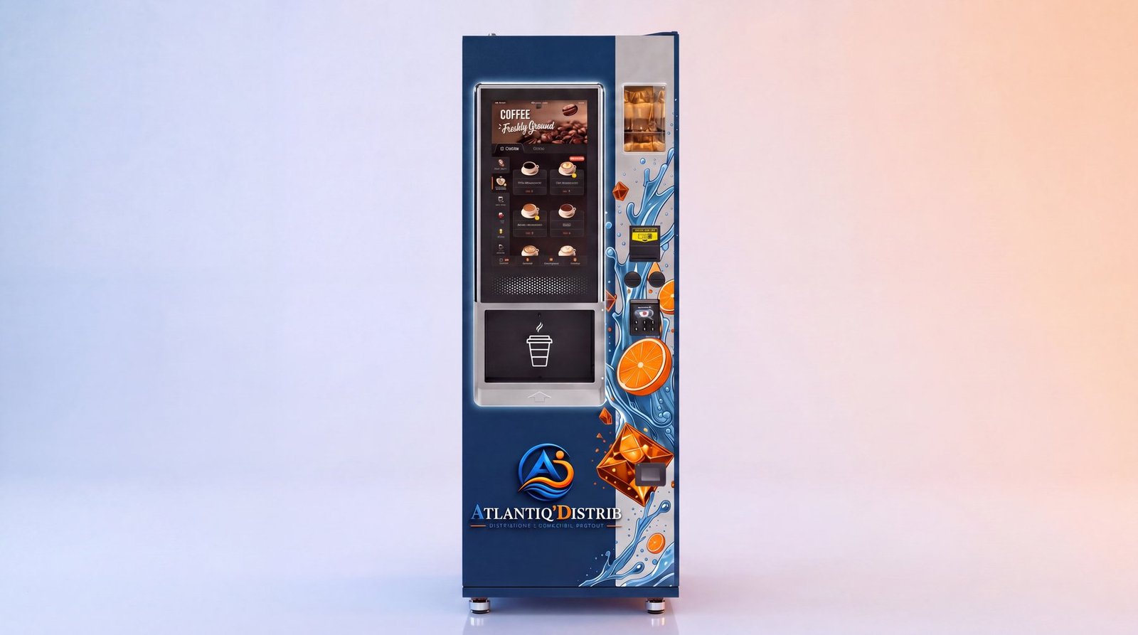 Distributeur Atlantiq'Distrib de café et boissons chaudes