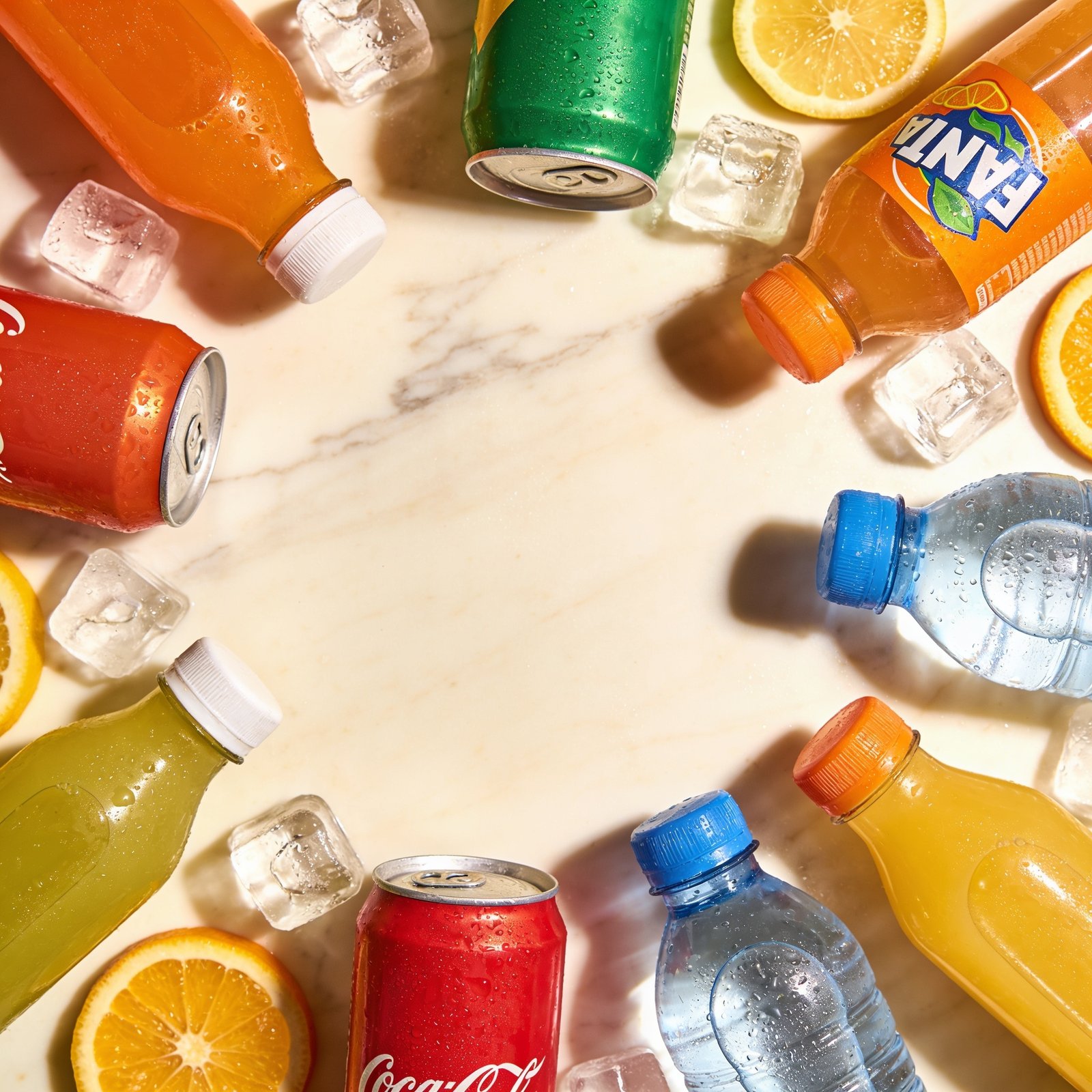 Sodas, eaux et boissons fraîches